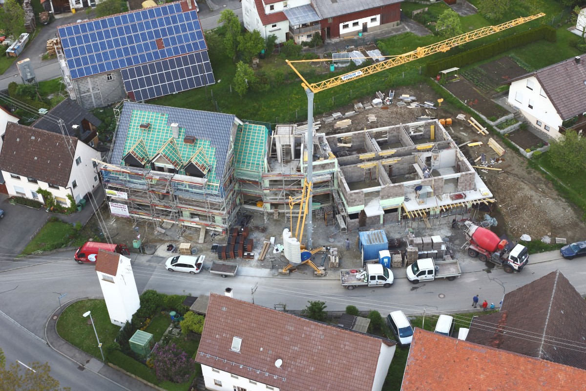 Leidringer-Gästehaus Baustelle